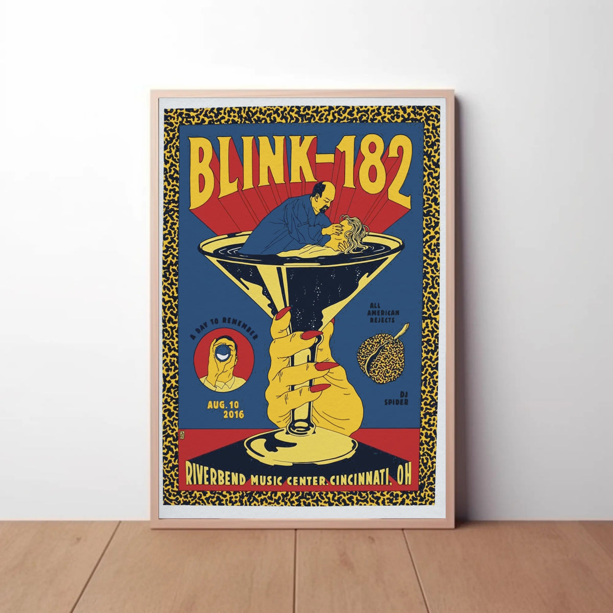 Blink 182 Paper Poster