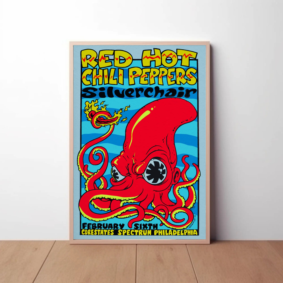 Red Hot Chili Peppers Paper Poster