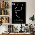 Oulton Park Circuit Paper Poster