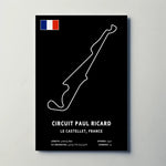 Circuit Paul Ricard Paper Poster