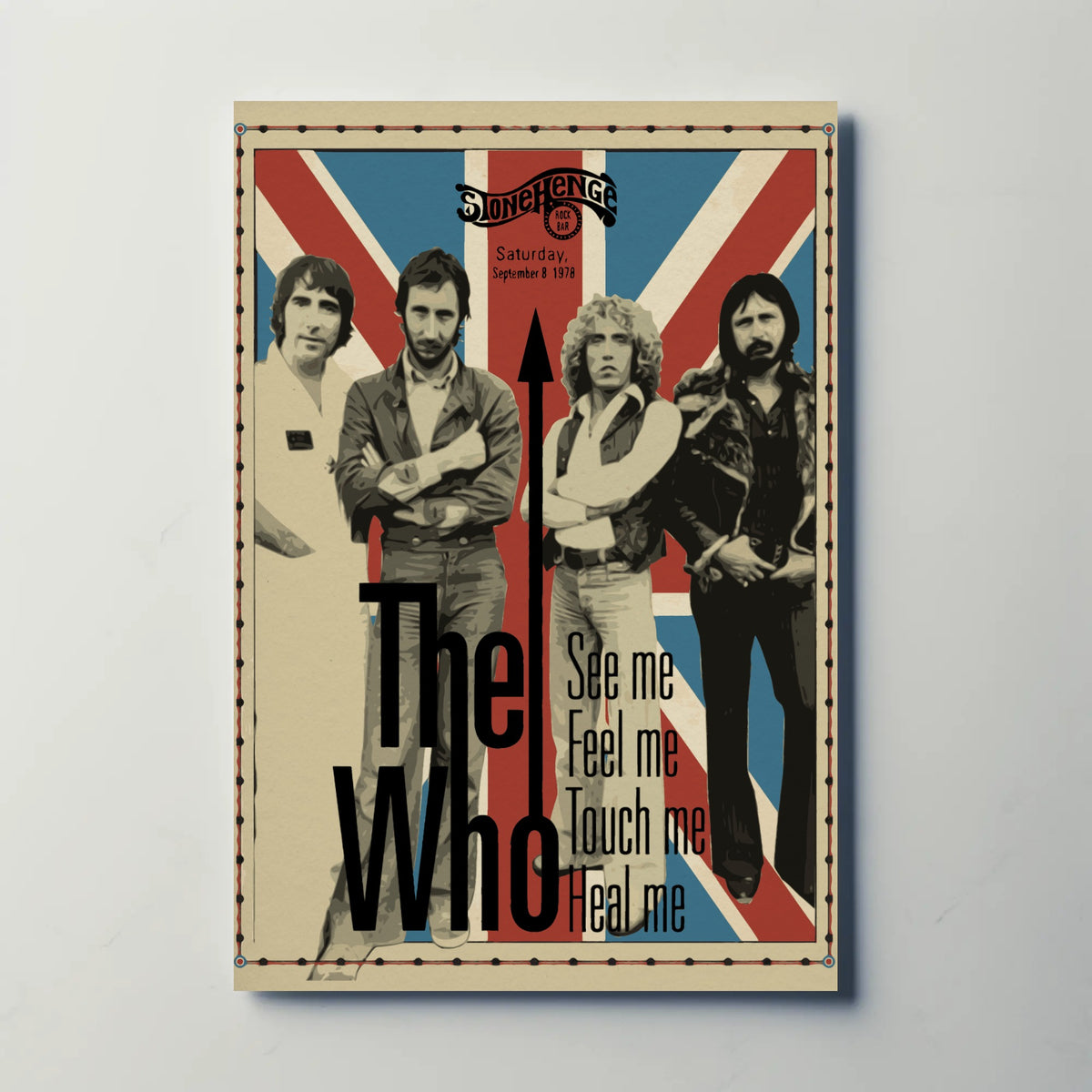 The Who Paper Poster