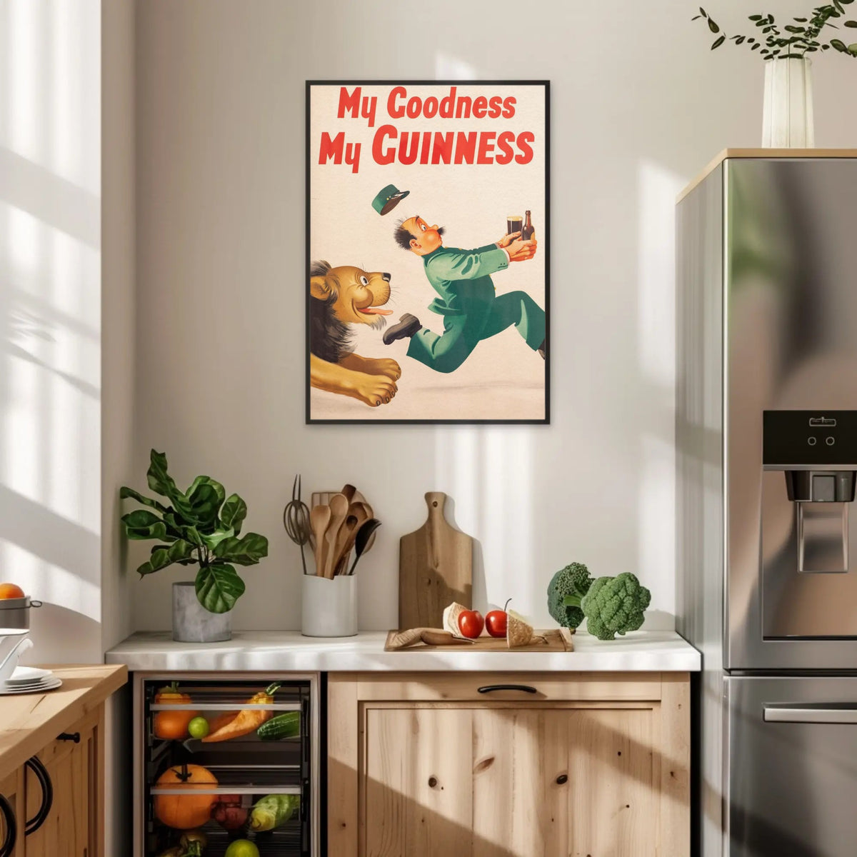 My Goodness My Guinness Paper Poster