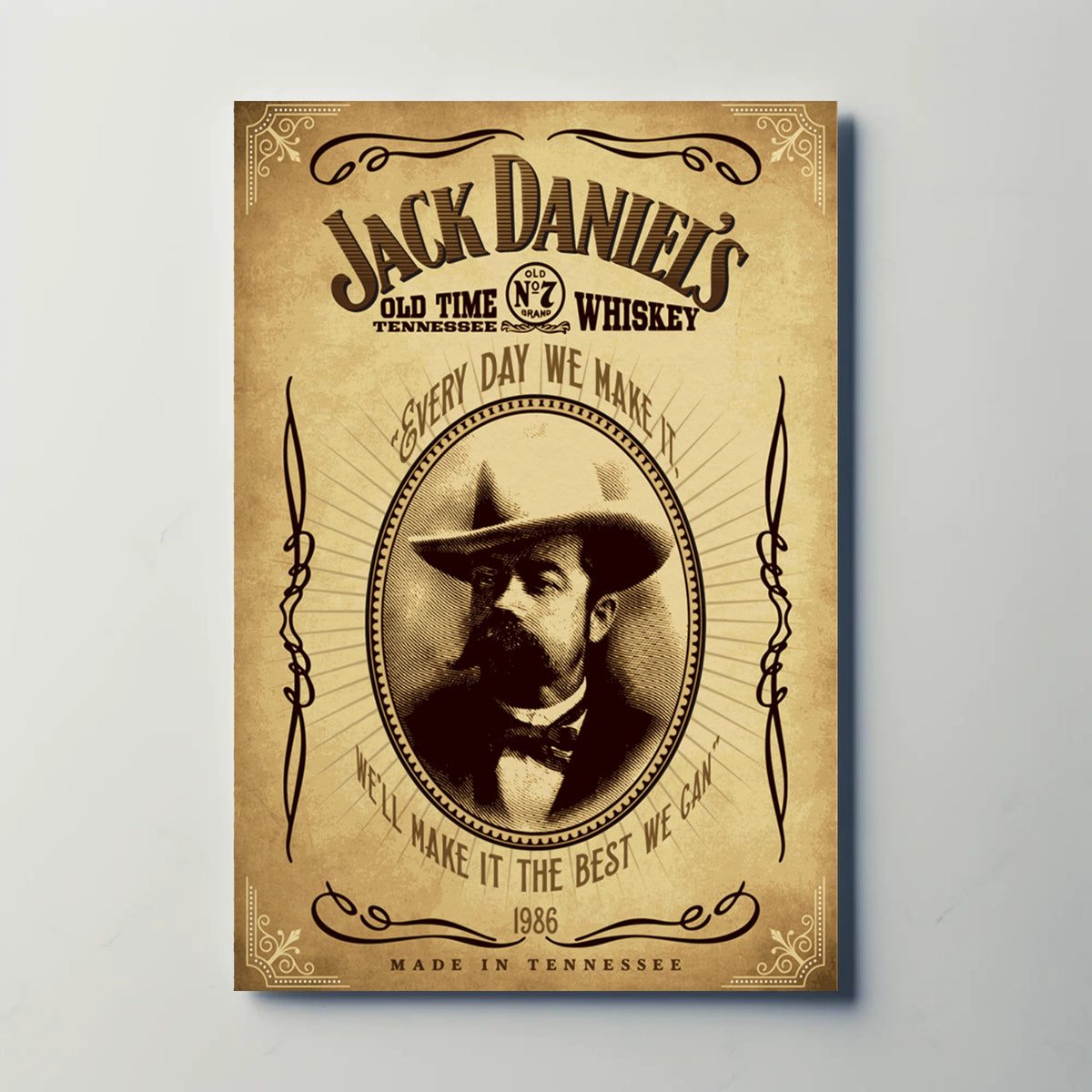 Jack Daniel's Paper Poster