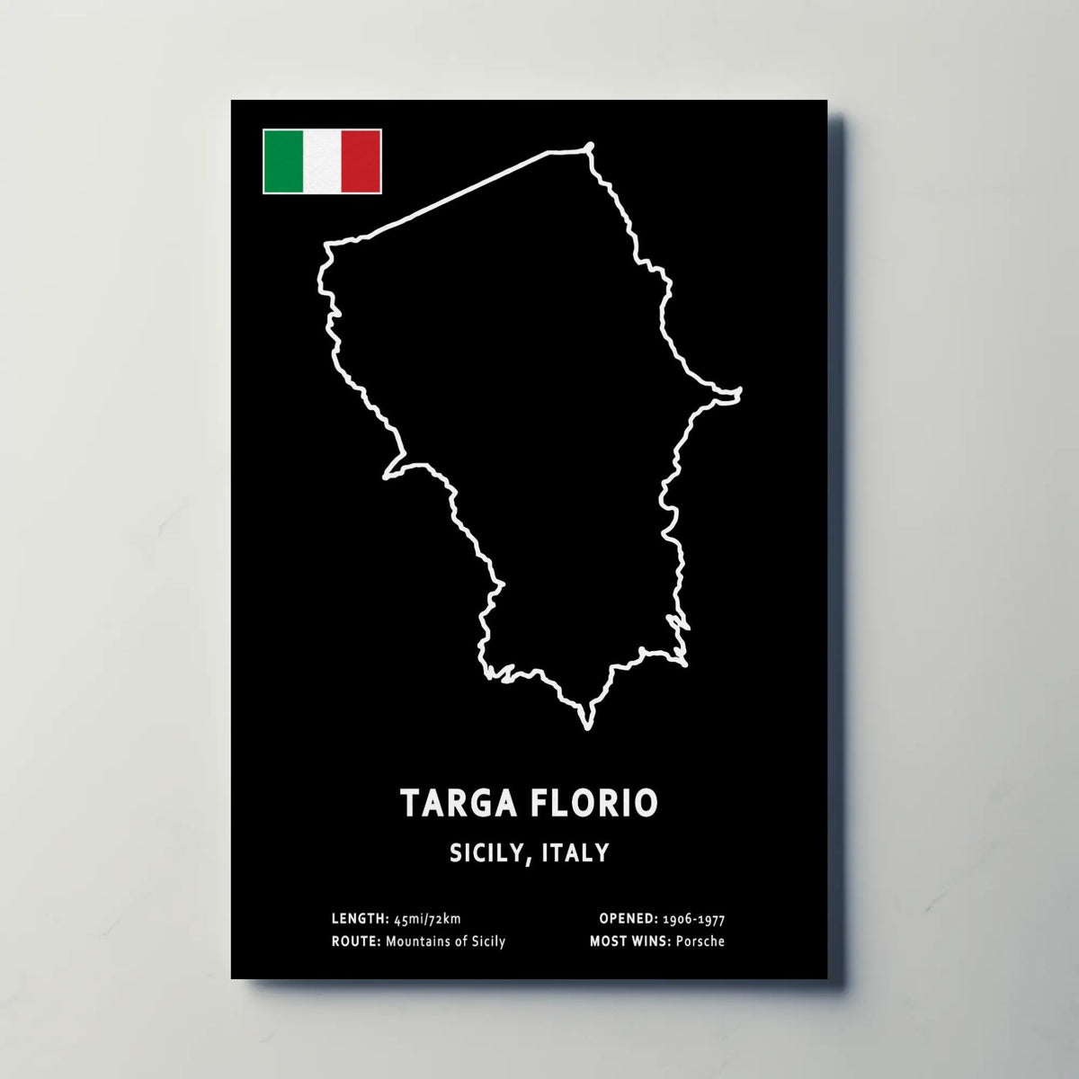 Targa Florio Paper Poster