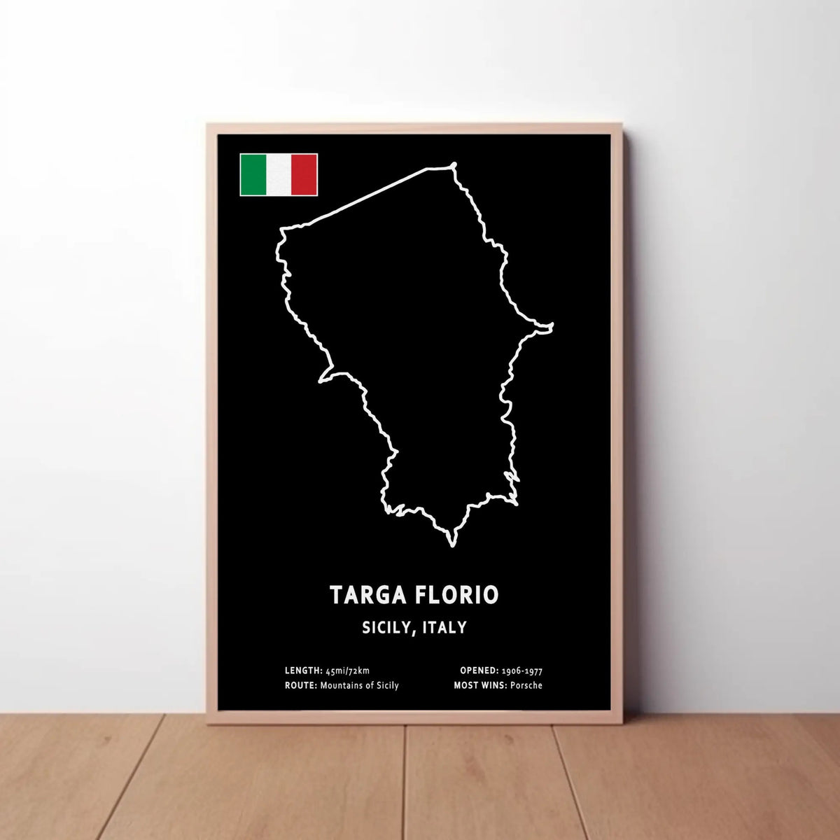 Targa Florio Paper Poster