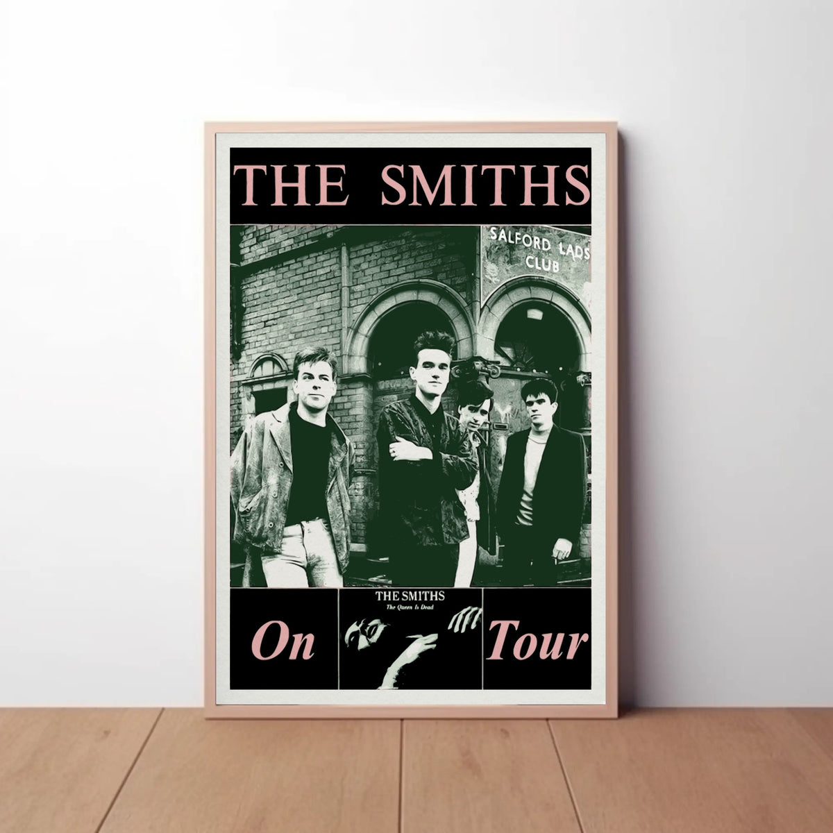 The Smiths on Tour Paper Poster