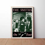 The Smiths on Tour Paper Poster