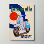Lambretta Innocenti Paper Poster
