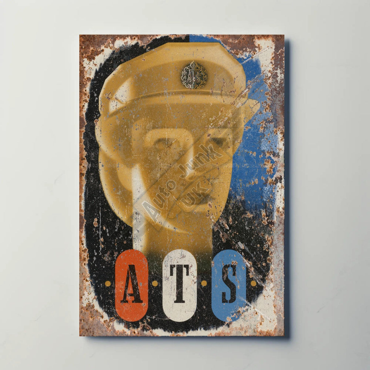 Auxiliary Territorial Service (ATS) WW2 Metal Sign