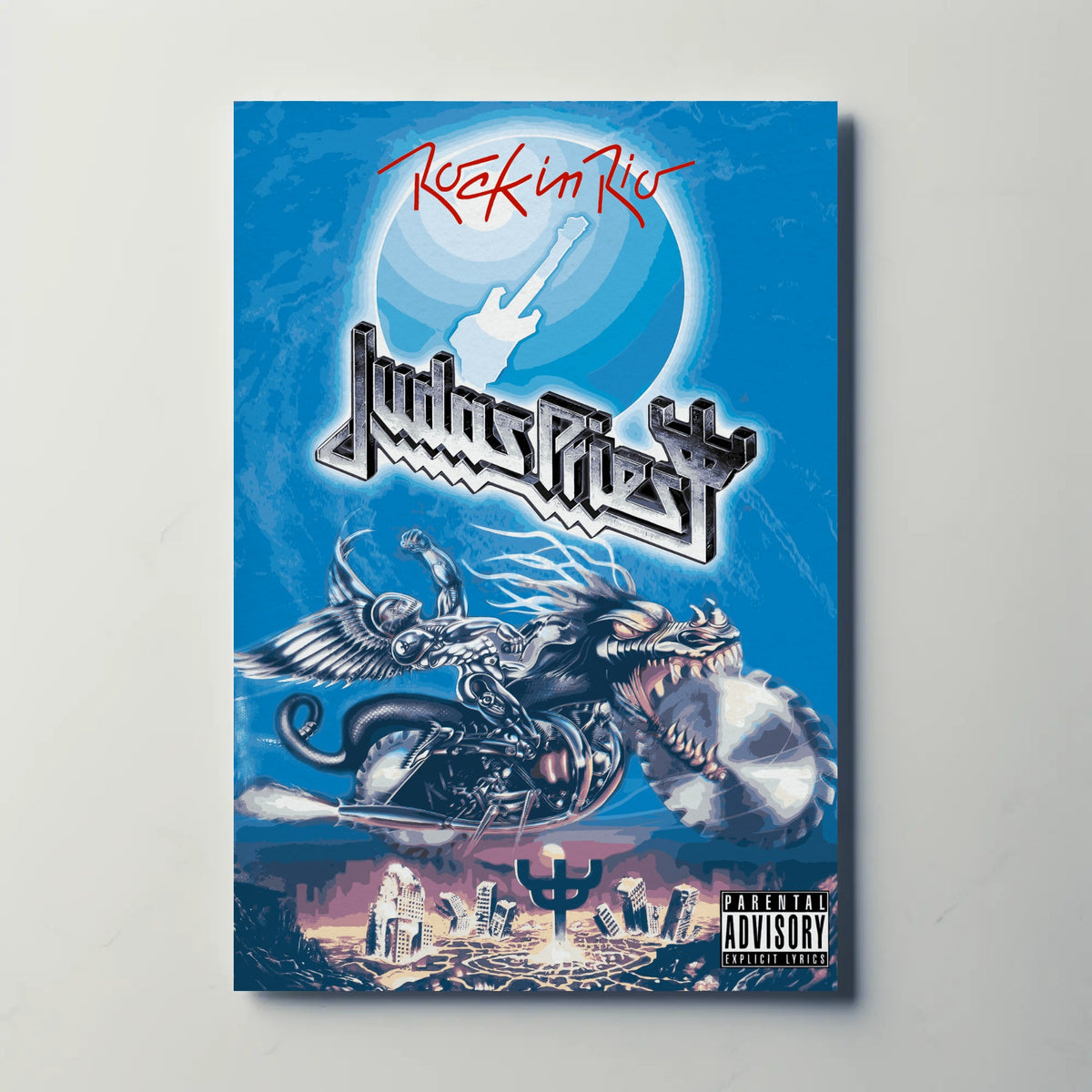 Judas Priest Rock in Rio Paper Poster