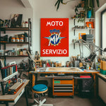 MV Agusta Servizio Paper Poster