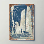 The Torch Be Yours To Hold It High Metal Sign