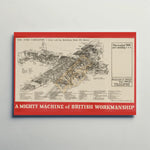 The Avro Lancaster I Metal Sign