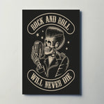 Rock & Roll Will Never Die Paper Poster