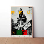 REM Green World Tour 1989 Paper Poster