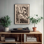 Bruce Springsteen Armadillo Paper Poster