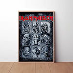 Iron Maiden Paper Poster