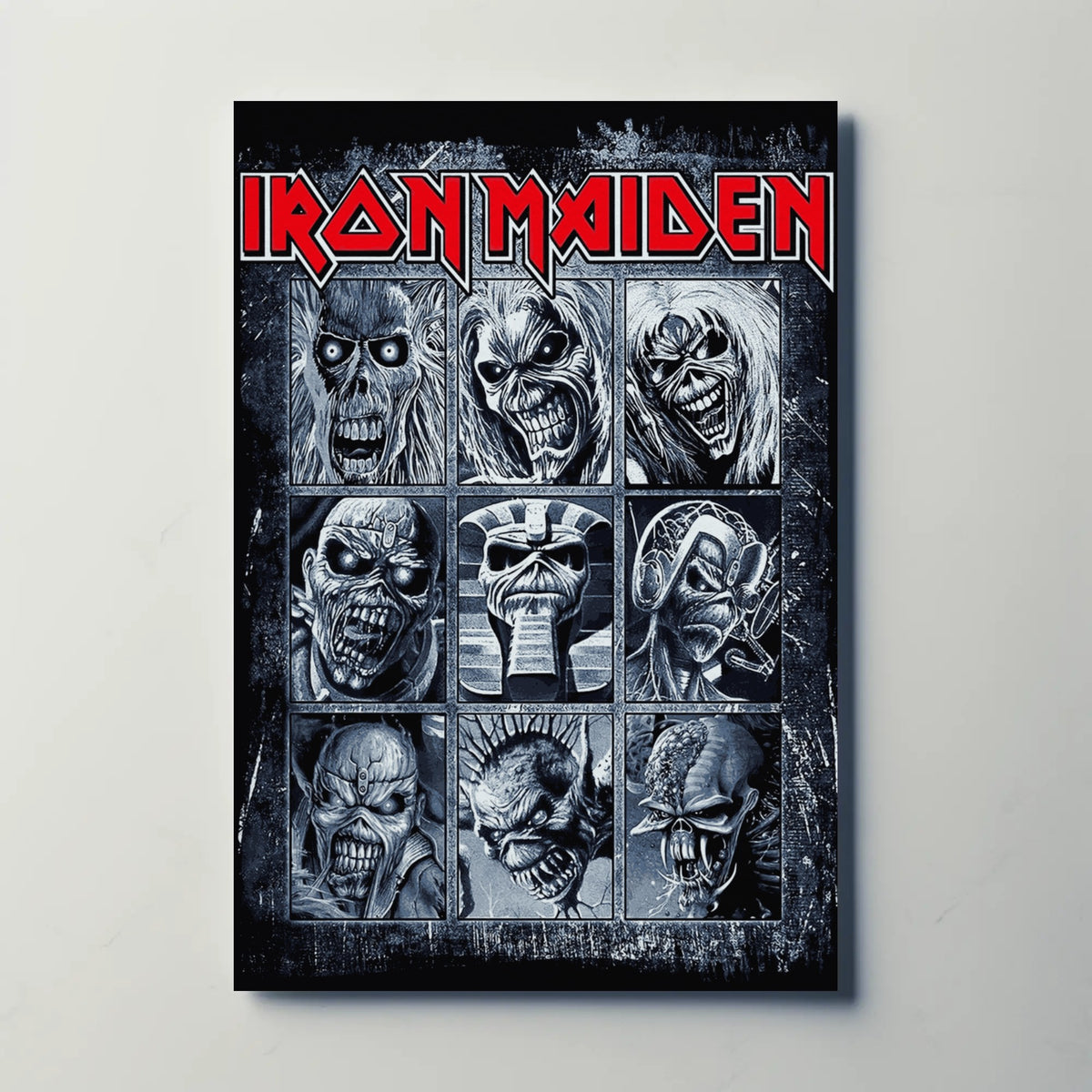 Iron Maiden Paper Poster