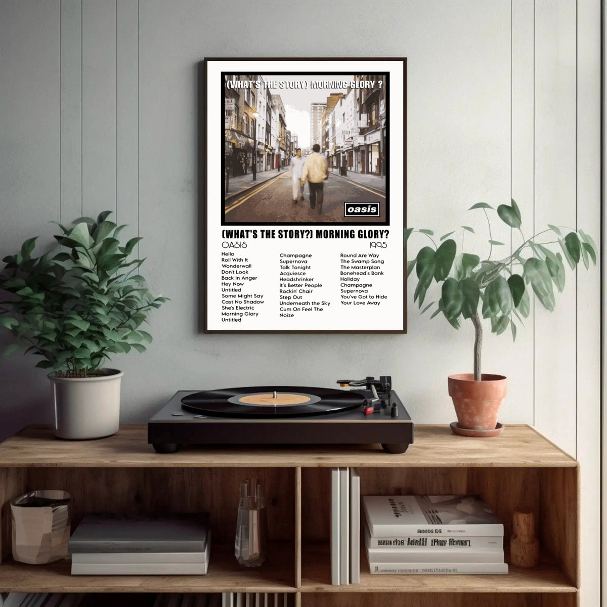 Oasis What's The Story Morning Glory Paper Poster