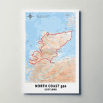 North Coast 500 (NC500) Paper Poster