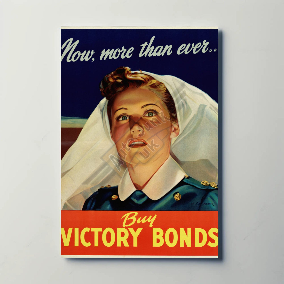 Buy Victory Bonds Metal Sign