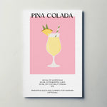 Pina Colada Paper Poster