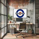 Lambretta Paper Poster