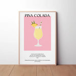 Pina Colada Paper Poster