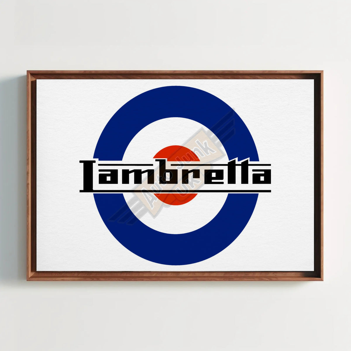 Lambretta Paper Poster