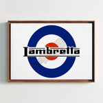 Lambretta Paper Poster