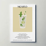 Mojito Paper Poster