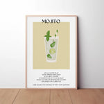 Mojito Paper Poster