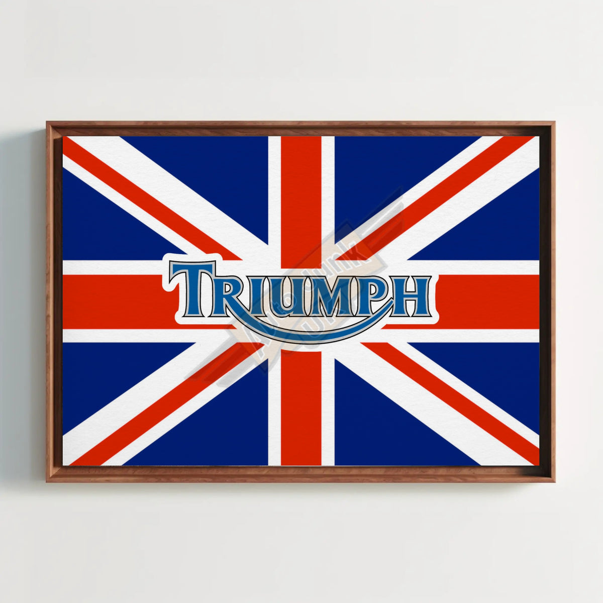 Triumph Union Jack Paper Poster
