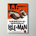 Isle of Man TT 1967 Paper Poster