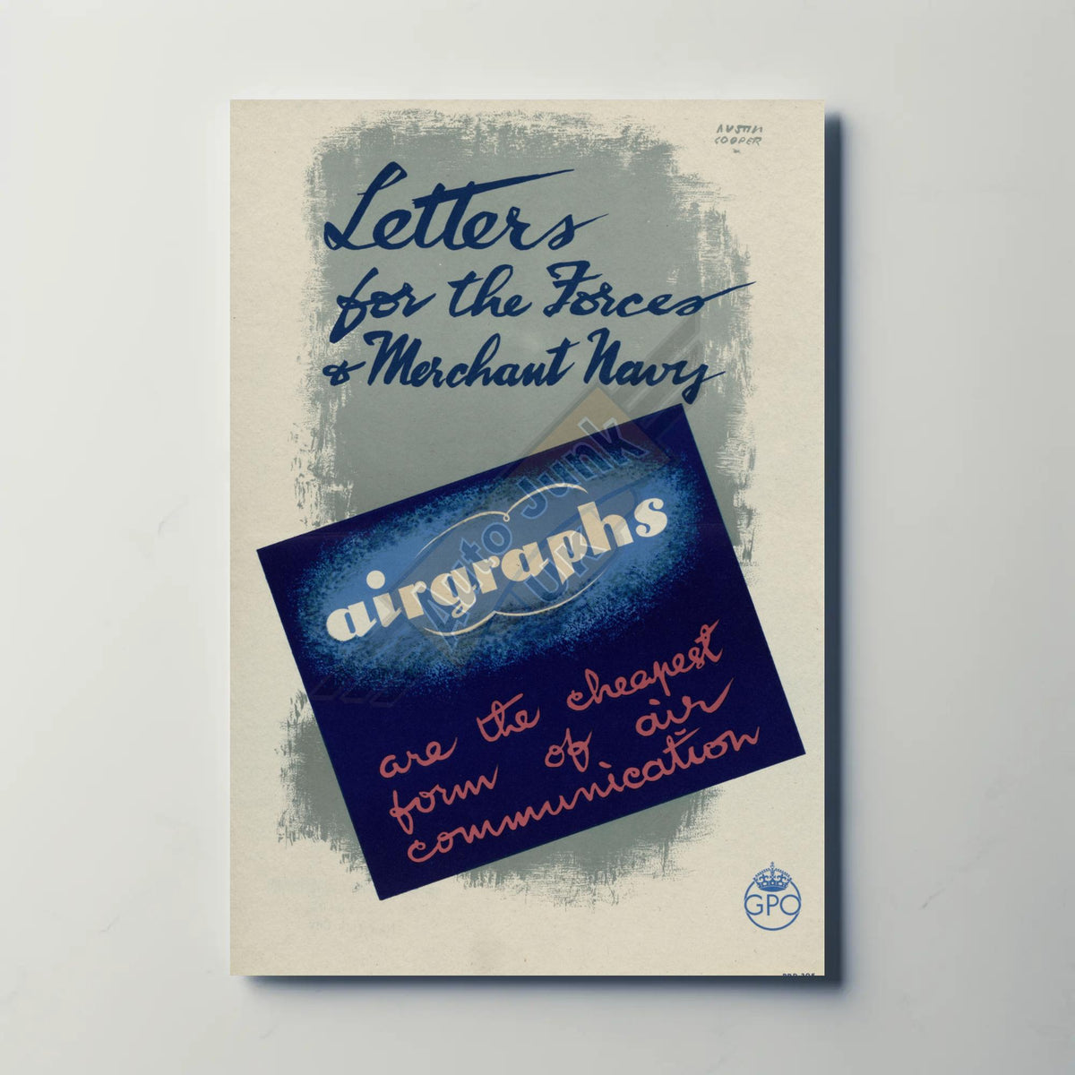 Letters for the Forces & Merchant Navy Metal Sign