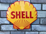 Shell Enamel Sign