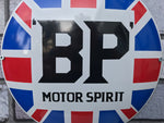 BP Motor Spirit Enamel Sign