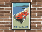 Cote d'Azur Metal Sign