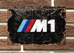 BMW M Car Metal Sign