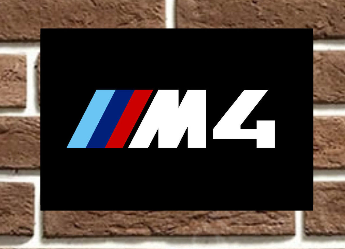 BMW M Car Metal Sign