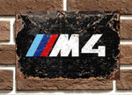 BMW M Car Metal Sign