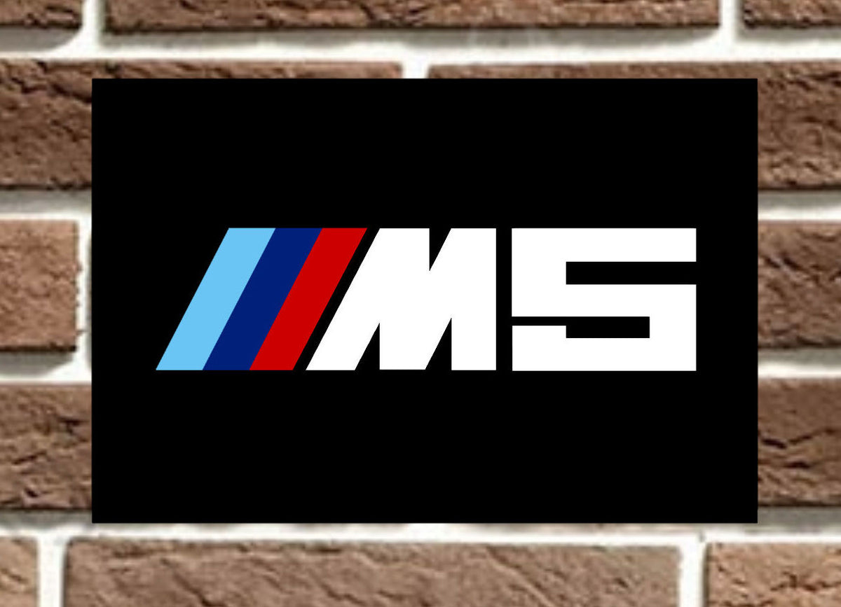 BMW M Car Metal Sign