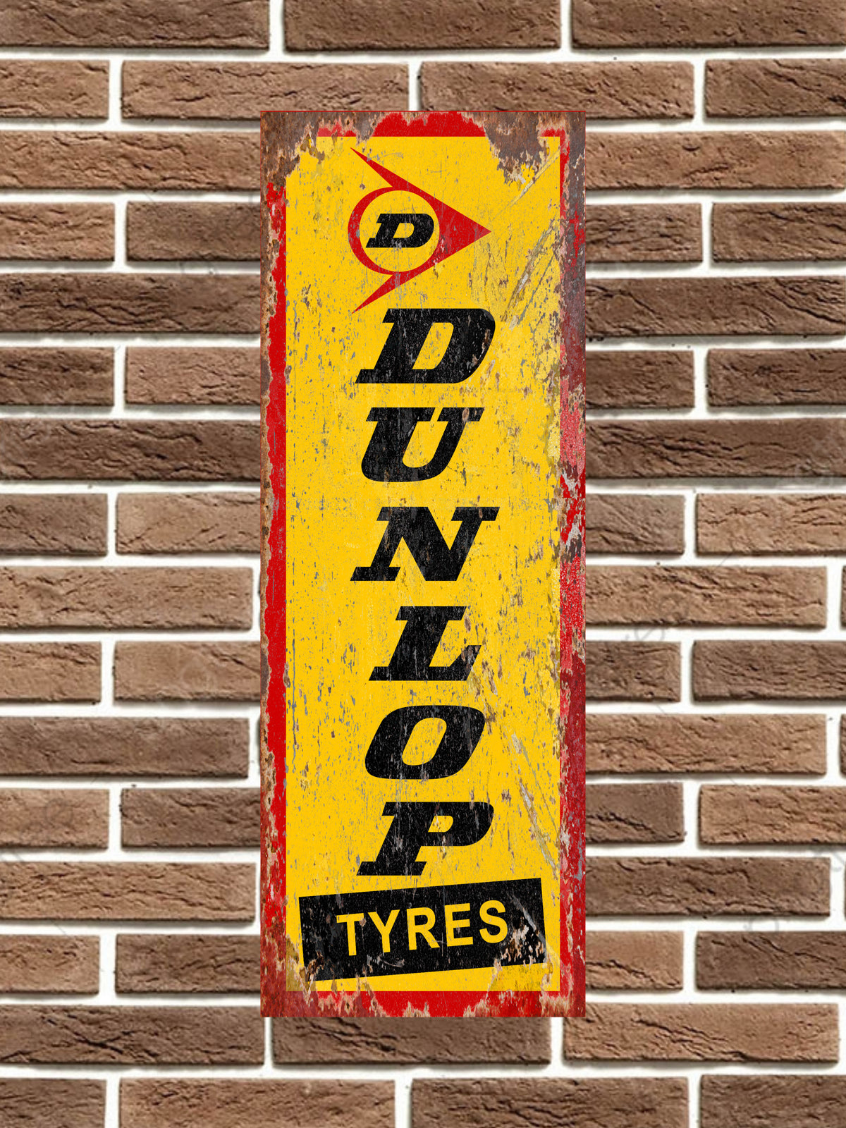 Dunlop Metal Sign