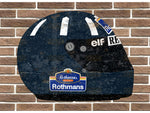 Damon Hill Helmet Wall Plaque