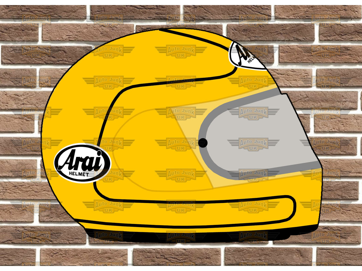 Joey Dunlop Helmet Wall Plaque