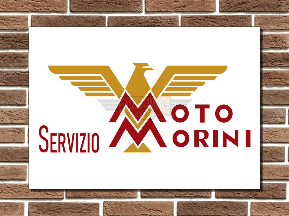 Moto Morini Service Metal Sign