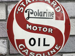 Standard Polarine Enamel Sign
