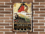 Flying Scotsman Metal Sign