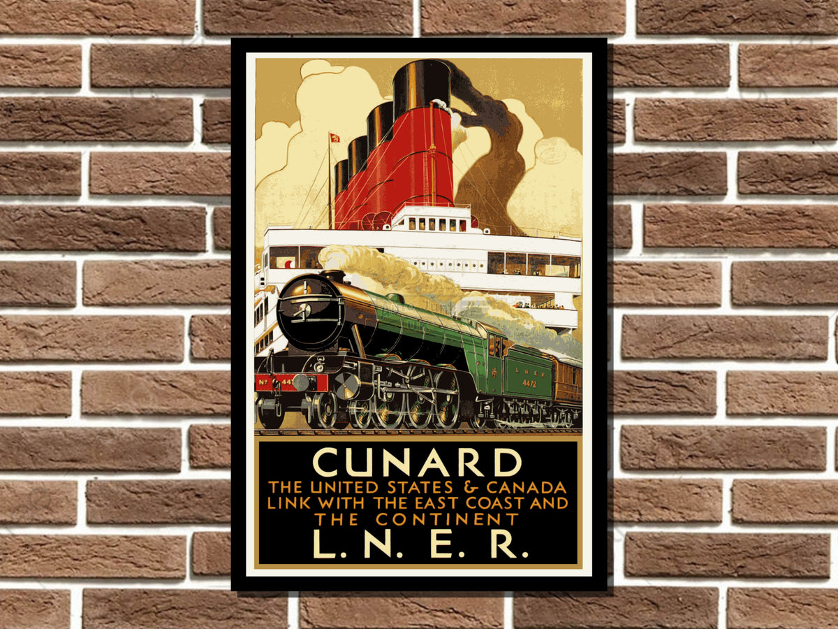 Flying Scotsman Metal Sign