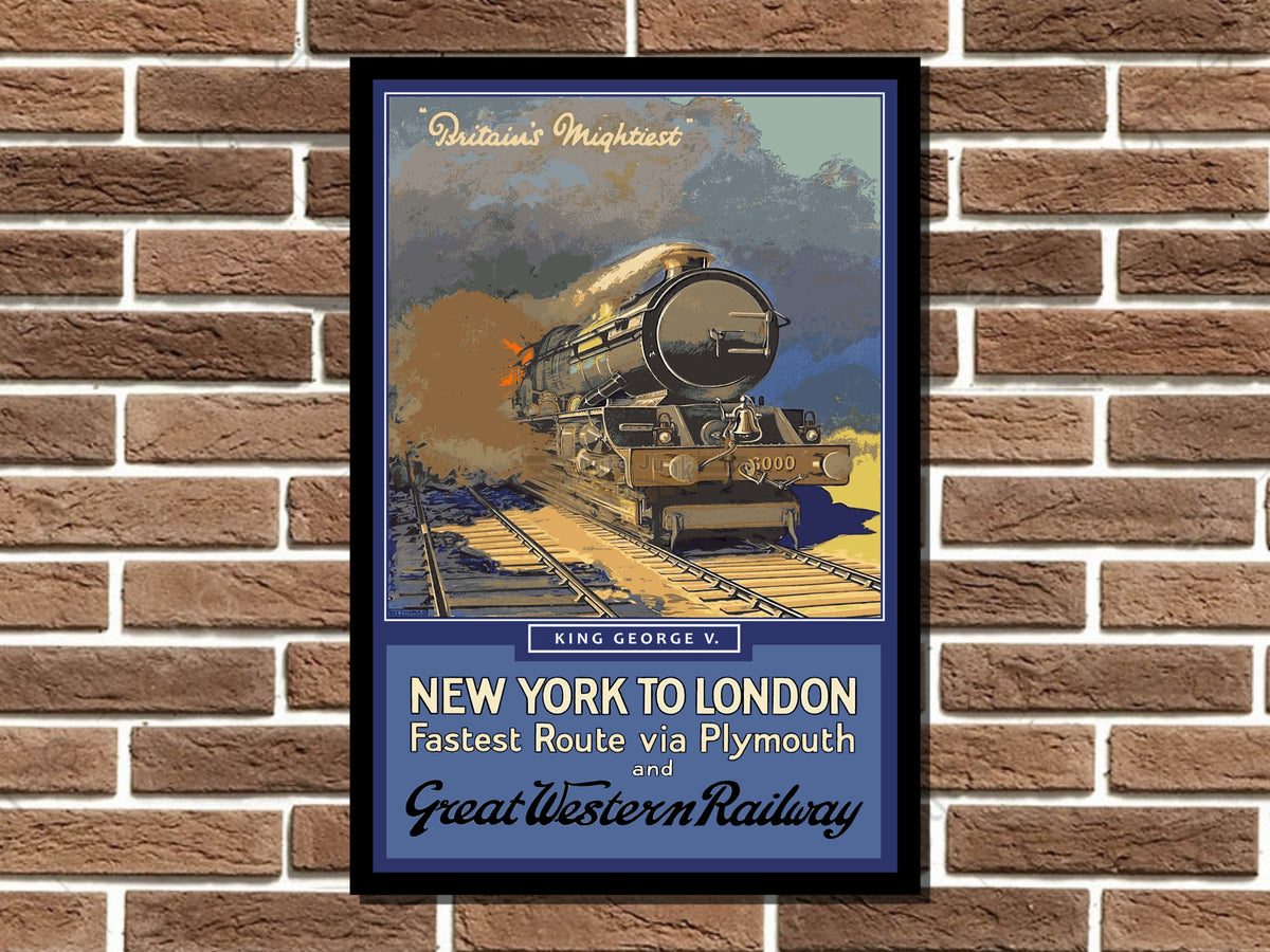 Great Western Railway Metal Sign